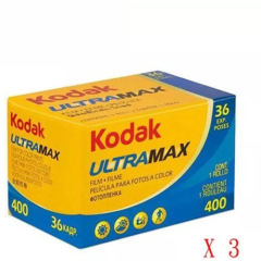 3 pets of Kodak UltraMax 400 Gold Colorplus 200 Color Print Film 35mm 135 36Exp X 3 Packs