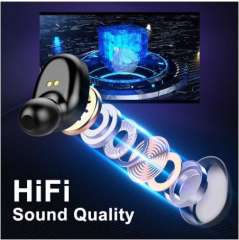 3600mAh TWS Wireless Earphones Power Display Touch Control