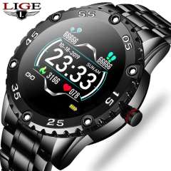LIGE New Men Smart Watch And Women Sports Watch Blood Pressure Sleep Monitoring Fitness Tracker