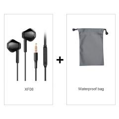Lenovo XF06 Wired Headphones Noise Canceling In-Ear Headset Wired Earphones with Mic