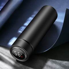 Xiaomi 500ML Smart Insulation Water Kettle Led Digital Temperature Display Stainless Steel Intelligent Cups