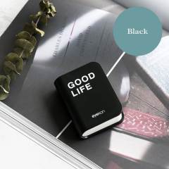 Book shape contact lens case with mirror color contact lens case eye contact lens case travel kit box