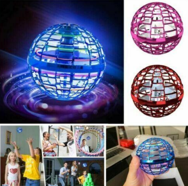 Pro Flying Ball Space Orb Magic Mini Drone UFO Boomerang Boy Girl Toy Gifts Ideal