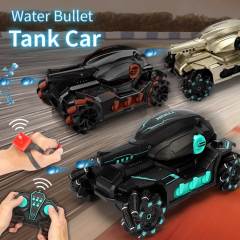Gesture Induction Tank RC Car 4WD Launch Water Bomb Stunt Drift Tank 2.4G Remote Control Buggy Car