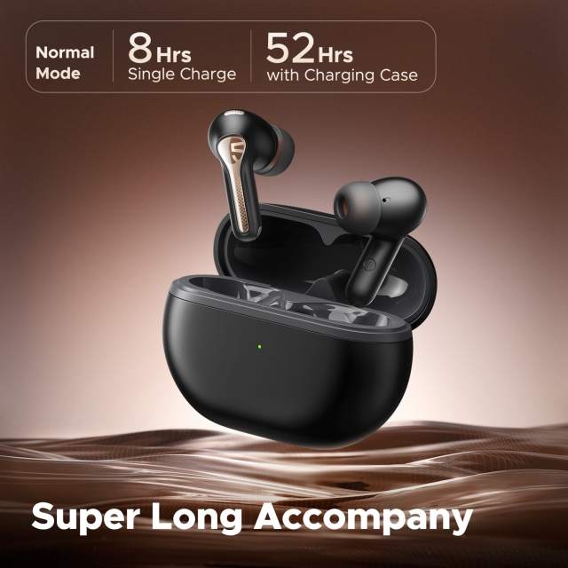SoundPEATS Capsule 3 Pro Bluetooth 5.3 Earphone TWS True Wireless Earbuds 43dB Hybrid ANC Hi-Res Certified with LDAC Audio Codec