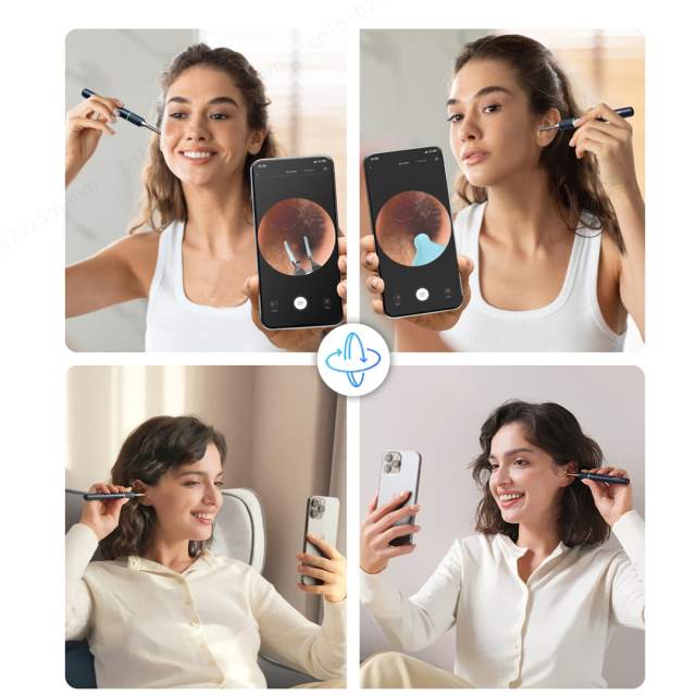 New Bebird Note5 Pro Smart Visual Ear Sticks Endoscope Tweezers High Precision Earpick Mini Camera Otoscope Health Care Ear Cleaner