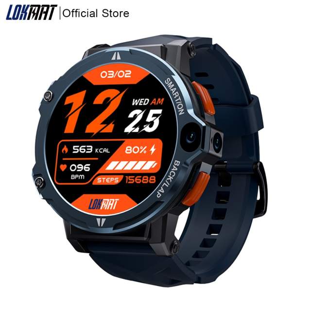 2023 NEW LOKMAT APPLLP 6 Pro Smart Watch 3G+64G Dual Camera Face Recognition GPS