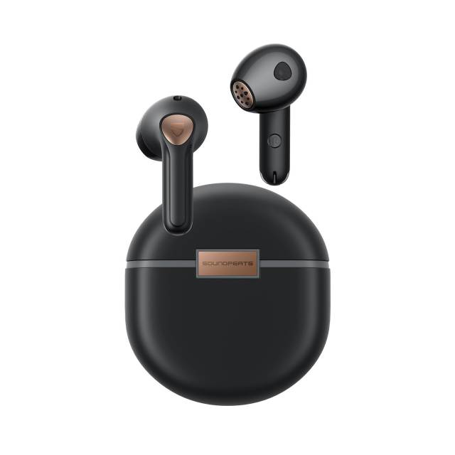 SoundPEATS Air4 Wireless Earbuds Bluetooth 5.3 QCC3071 aptx Adaptive Lossless,6 Mics, Hybrid Active Noise Cancellation Earphones