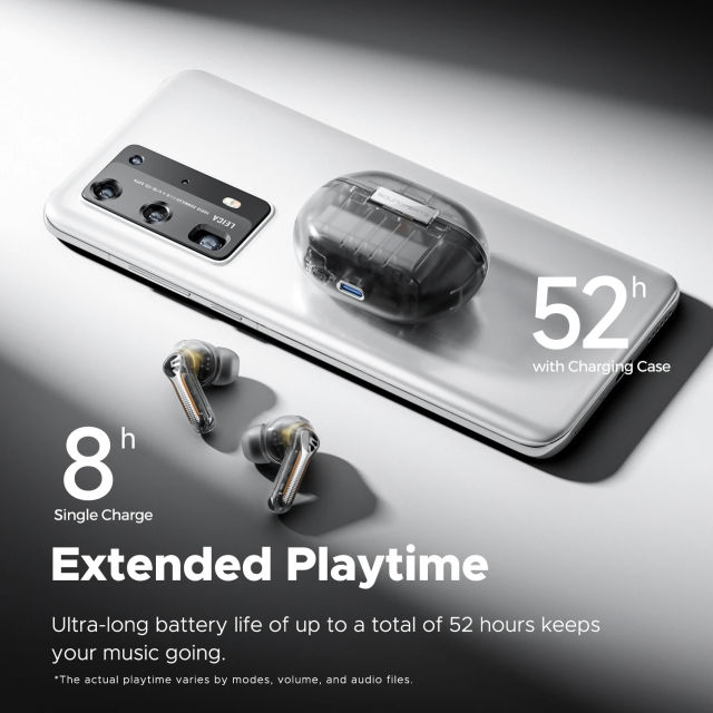 SoundPEATS Capsule3 Pro Wireless Earbuds with Hi-Res and LDAC 43dB Hybrid ANC Bluetooth 5.3 Earphones