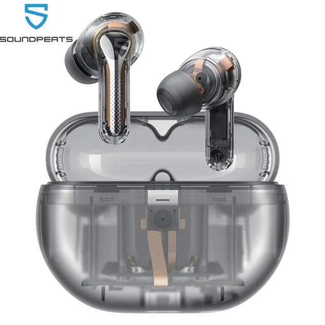 SoundPEATS Capsule3 Pro Wireless Earbuds with Hi-Res and LDAC 43dB Hybrid ANC Bluetooth 5.3 Earphones