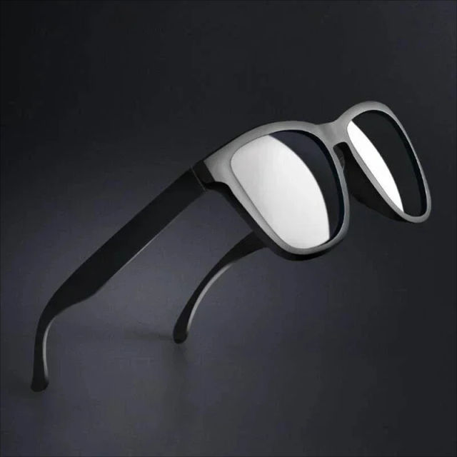 XIAOMI Mijia Classic Square Sunglasses Selfrepairing TAC Polarizing Lense No Scew Sunglasses 6 Layer Polarizing Film Unisex