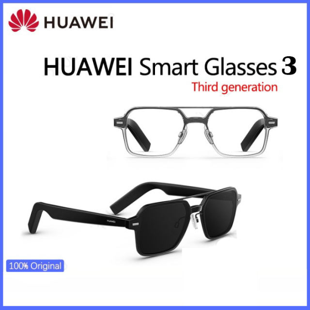 NEW Huawei Smart Glasses 3 Bluetooth Glasses Noise Cancellation Speaker Eyewear