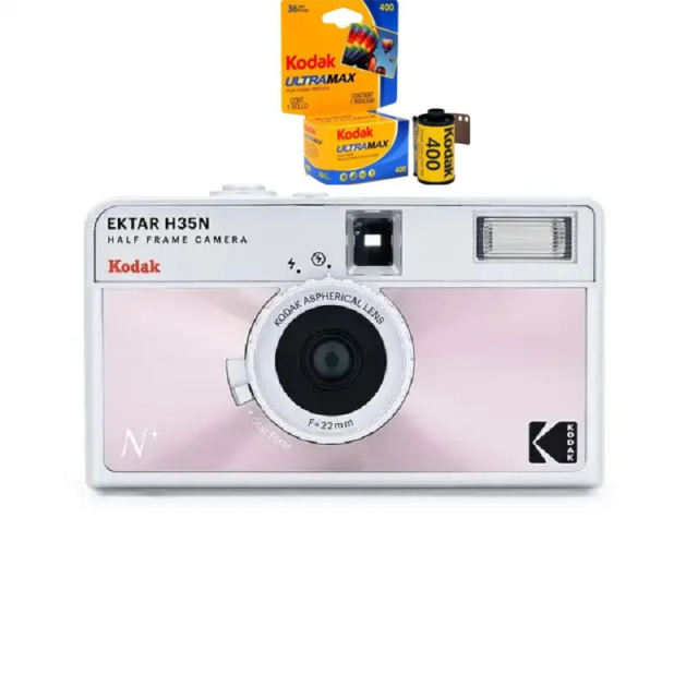 2024 New Kodak 35mm Film Camera KODAK EKTAR H35N Half Frame Camera Reusable Film Camera With Flash Light