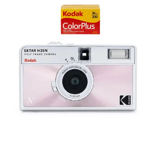 2024 New Kodak 35mm Film Camera KODAK EKTAR H35N Half Frame Camera Reusable Film Camera With Flash Light