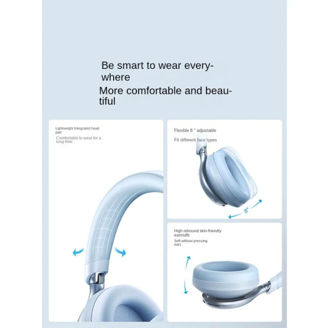 New Anker Soundcore space one S1 new intelligent true wireless noise reduction Bluetooth headset 55H Play Time