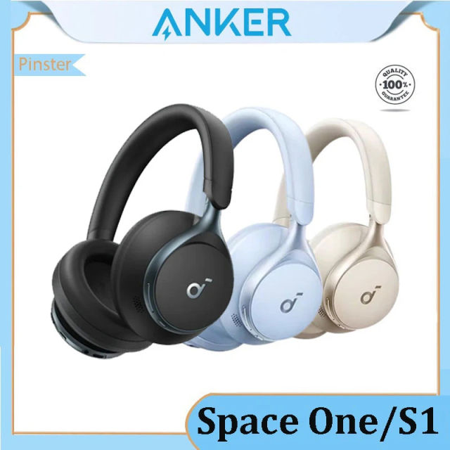 New Anker Soundcore space one S1 new intelligent true wireless noise reduction Bluetooth headset 55H Play Time