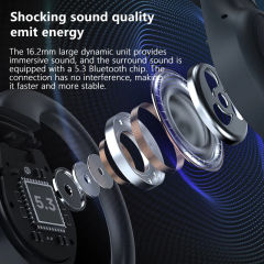 New Black Shark OWS Open Ear Hook Bluetooth Earphones ENC Earbuds