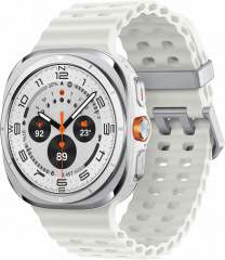 New Samsung Galaxy Watch Ultra White with Galaxy AI Smart Watch 47mm Health Monitoring Fitness Tracker
