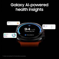 New Samsung Galaxy Watch Ultra White with Galaxy AI Smart Watch 47mm Health Monitoring Fitness Tracker