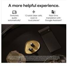 Google Pixel Buds Pro – Wireless Earbuds – Bluetooth Headphones