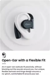 New Cleer ARC II Open-Ear True Wireless Bluetooth Earphones