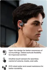 New Cleer ARC II Open-Ear True Wireless Bluetooth Earphones