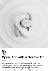 New Cleer ARC II Open-Ear True Wireless Bluetooth Earphones