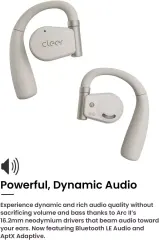 New Cleer ARC II Open-Ear True Wireless Bluetooth Earphones