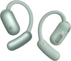 2025 New Soundcore AeroFit 2 by Anker Open-Ear Earphones Adjustable Ear Hooks Snug Fit Rich Bass Hi-Res 42H Playtime Bluetooth 5.4 AI Clear Calls Wireless Charging Translation Earbuds Real Time