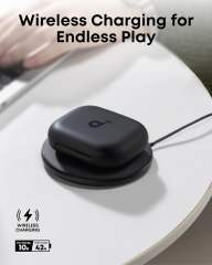 2025 New Soundcore AeroFit 2 by Anker Open-Ear Earphones Adjustable Ear Hooks Snug Fit Rich Bass Hi-Res 42H Playtime Bluetooth 5.4 AI Clear Calls Wireless Charging Translation Earbuds Real Time