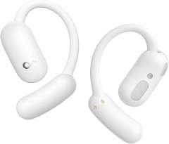 2025 New Soundcore AeroFit 2 by Anker Open-Ear Earphones Adjustable Ear Hooks Snug Fit Rich Bass Hi-Res 42H Playtime Bluetooth 5.4 AI Clear Calls Wireless Charging Translation Earbuds Real Time