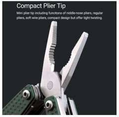 NEW NexTool Mini Flagship 10in1 Multifunction Folding EDC Scissors Screwdriver Pliers Bottle Opener Outdoor Tool
