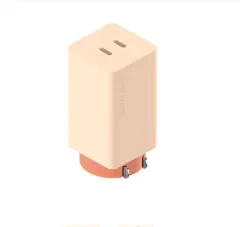 OPPO 120W Square Bottle Dual Ports Super Charging USB-C GaN Wall Chager+Cable