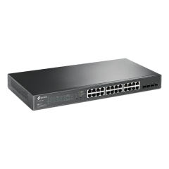 JetStream 28-Port Gigabit Smart Switch with 24-Port PoE+ | TL-SG2428P