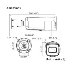 8MP AcuSense Motorized Varifocal Bullet Network Camera | DS-2CD2683G2-IZS