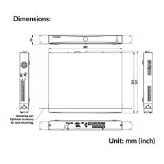 8-ch PoE 1U K Series AcuSense 4K NVR | DS-7608NXI-K2/8P