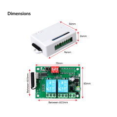 Remote control for door access/barrier/autogate(50m)