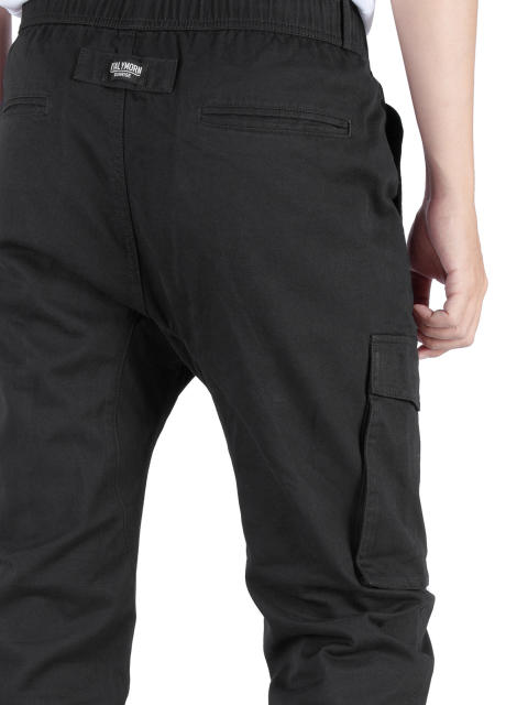 Man Cargo Jogger Pants Black