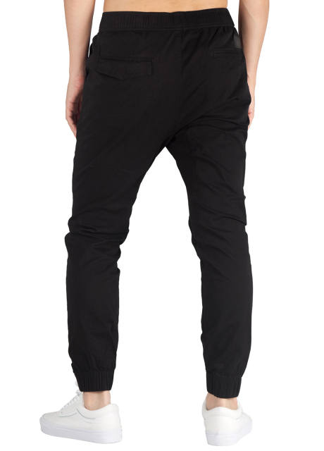 Man Khaki Jogger Pants Black