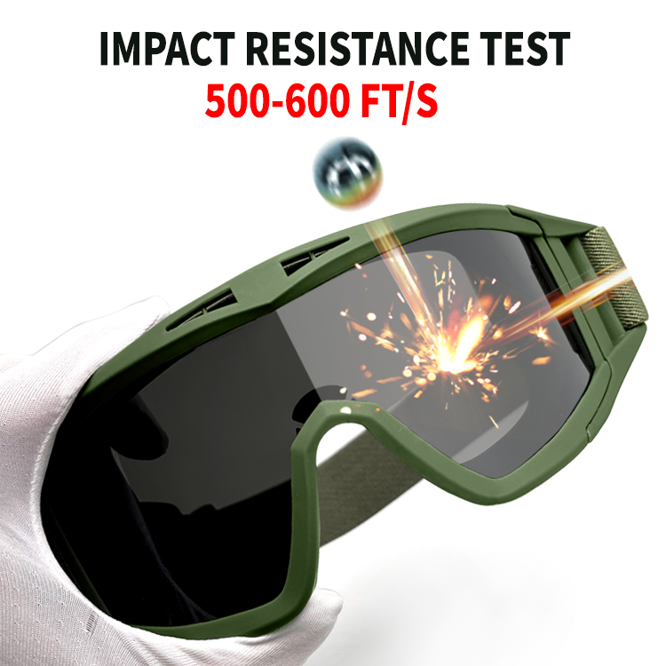 Wholesale Outdoor Sports Safety Protection Military Glasses Tactical Goggles