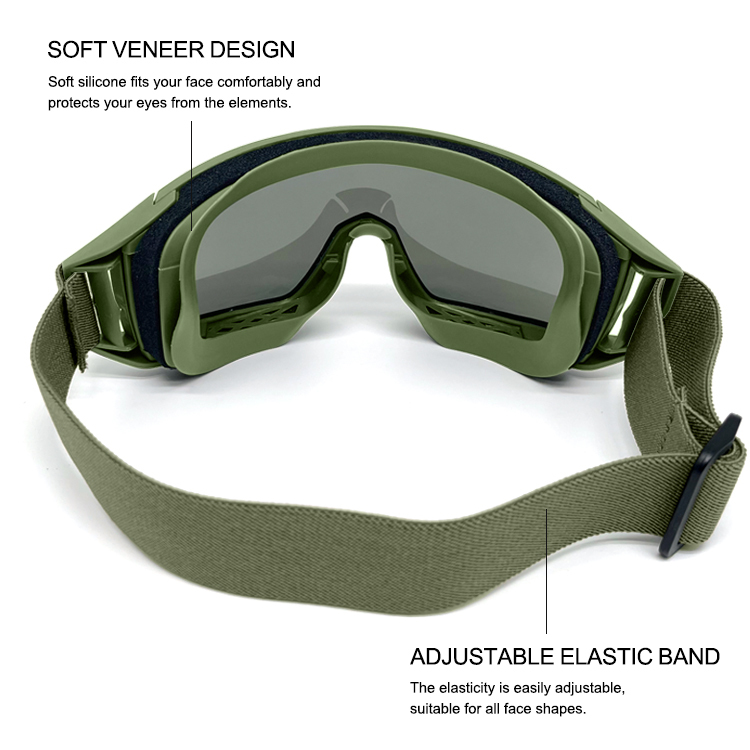 Wholesale Outdoor Sports Safety Protection Military Glasses Tactical Goggles