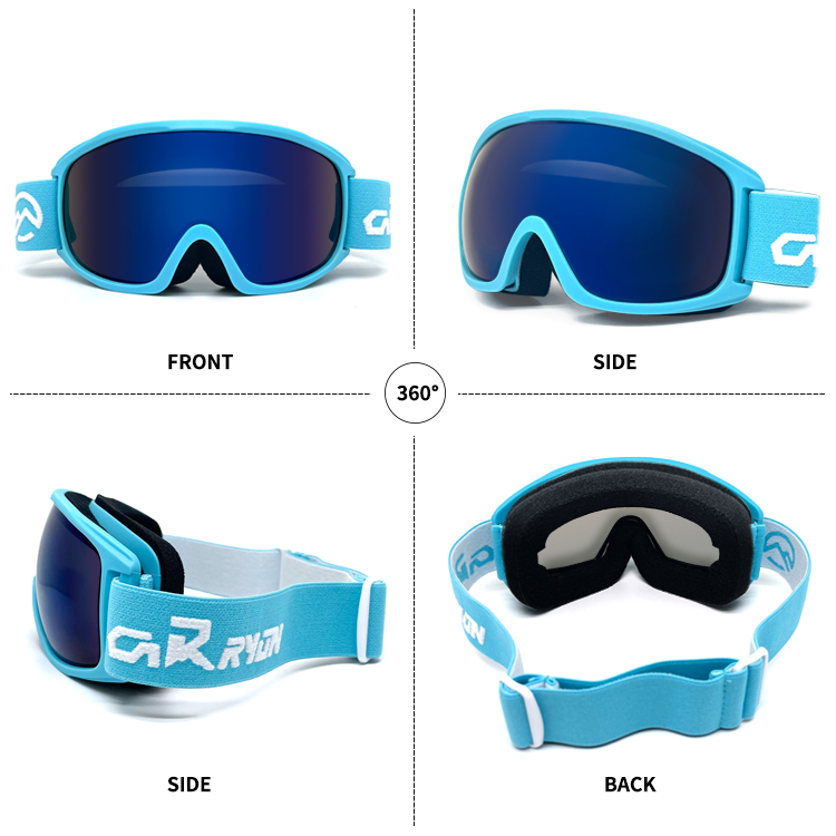 Anti-fog Unisex Snowboard Googles Glasses