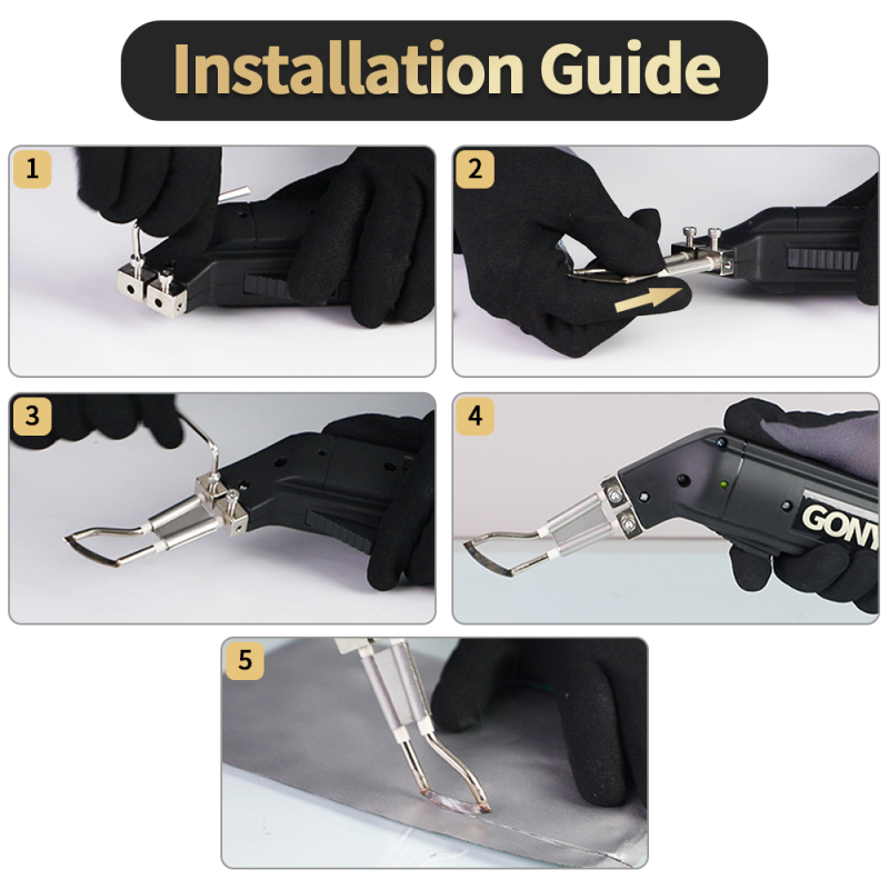 GONYTIA KD-8-3 Hot Knife Rope Cutter