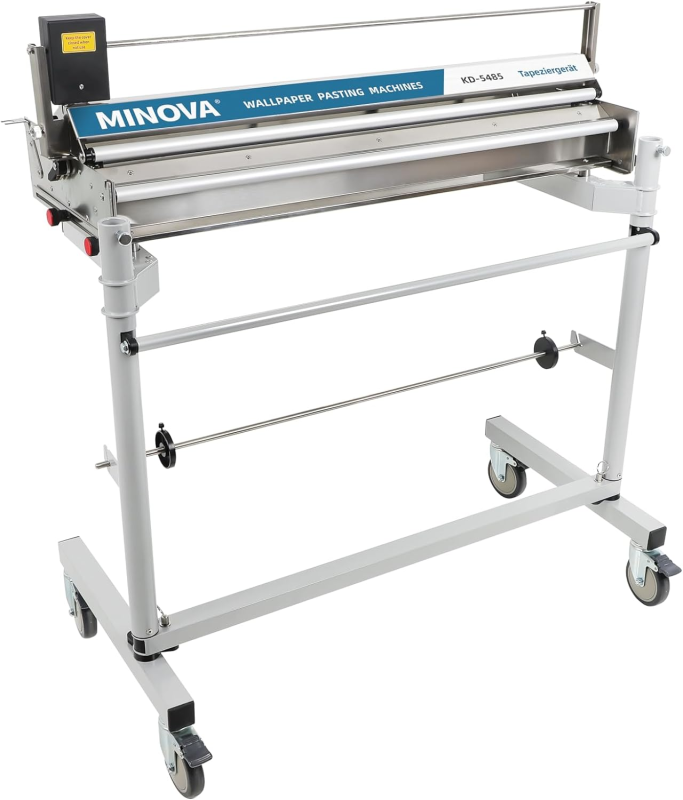 MINOVA KD-5485S Mobile Ständer ist für die Verwendung mit der MINOVA KD-5485 Tapeziermaschine geeignet