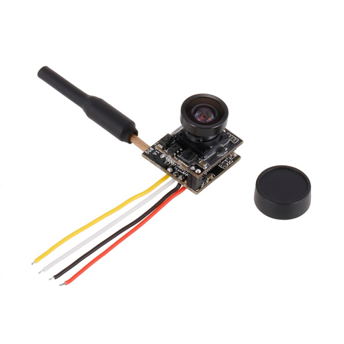 Turbowing 5.8G 48CH 25mW NTSC/PAL 700TVL FPV Camera and Transmitter with OSD Support
