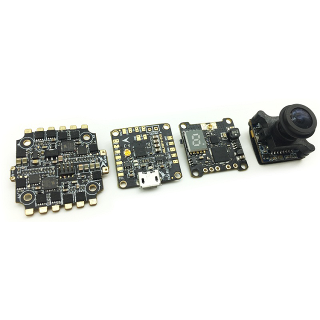 HLGRC XJB F328-TX20-ELF - F3 FC, 28A 4-in-1 ESC + Camera &amp; VTX