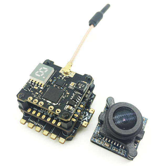 HLGRC XJB F328-TX20-ELF - F3 FC, 28A 4-in-1 ESC + Camera &amp; VTX