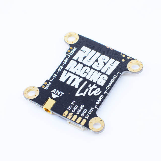 RUSHFPV Lite VTX 48CH 5.8G off/ 25mW/ 200mW/ 600mW AV Transmitter