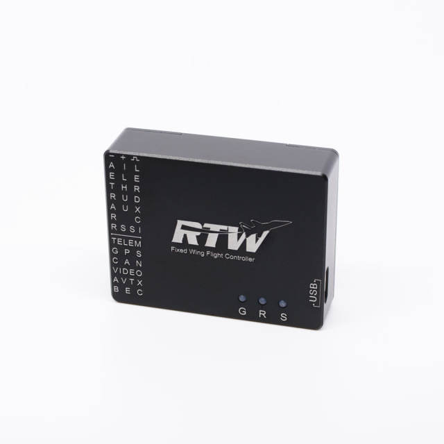 RTW Fixed Wing UAV Flight Control System with GPS Current sensor &amp; Bluetooth (Delux Edition)