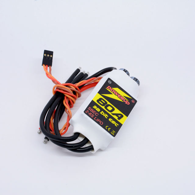 PowerUp 80amp 32Bit Fixed Wing ESC with Rotation Sensing